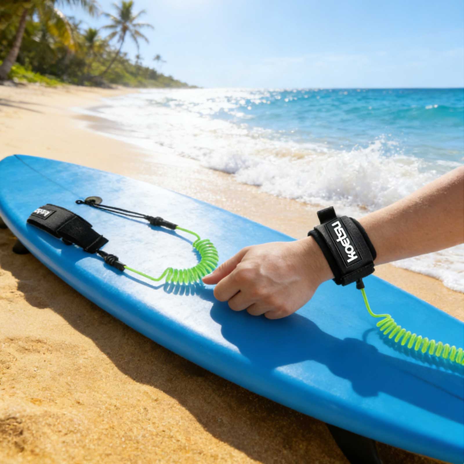 Surfboard Leash - Smycz do deski SUP z materiału